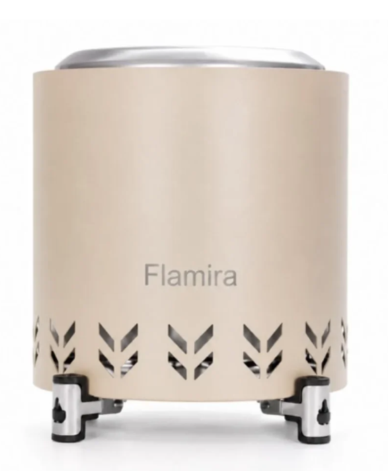 Flamira ronde pellet sfeer kachel - BEIGE - COMBI pakket